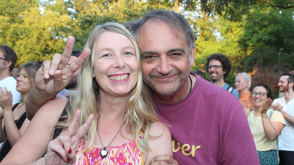 Die Landshuterinnen und Landshuter feierten beim LaSoNa-Openair.
