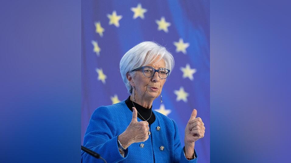 EZB-Präsidenten Lagarde blickt zuversichtlich auf Entwicklung der Inflation (Archivbild)