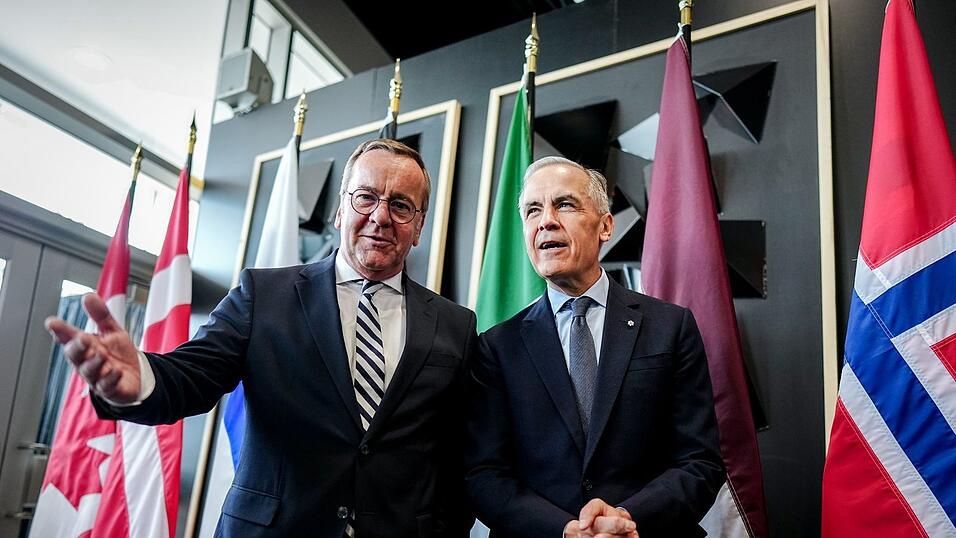 Pistorius hat unter anderem den kanadischen Premierminister Mark Carney getroffen. Pistorius hat unter anderem den kanadischen Premierminister Mark Carney getroffen.