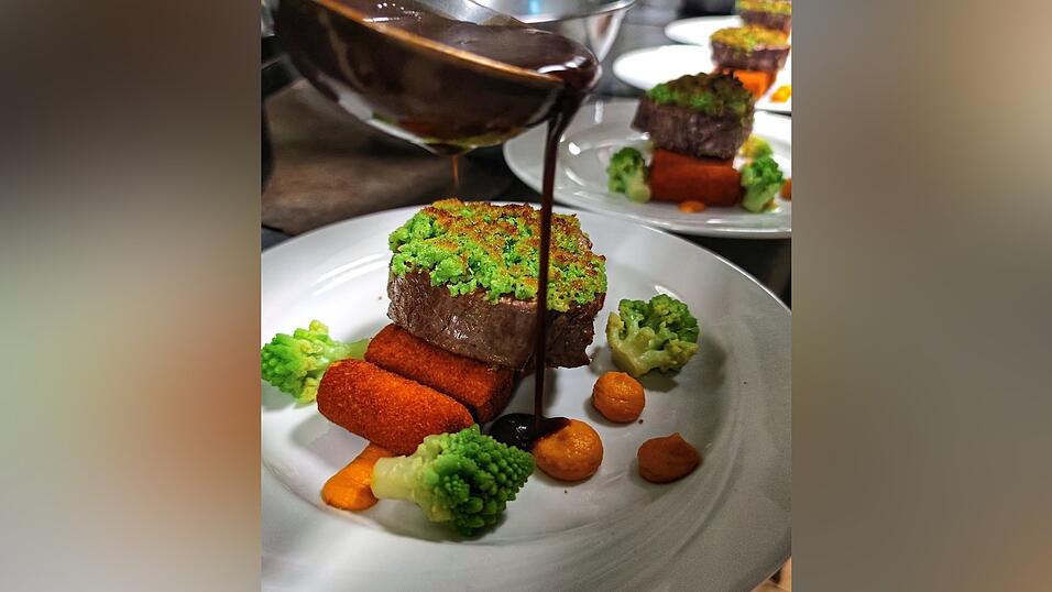 Ein Genuss f&uuml;rs Auge, ein Genuss f&uuml;r den Gaumen. Andreas J&auml;ger setzt auf gutb&uuml;rgerliche K&uuml;che und kulinarische Akzente.