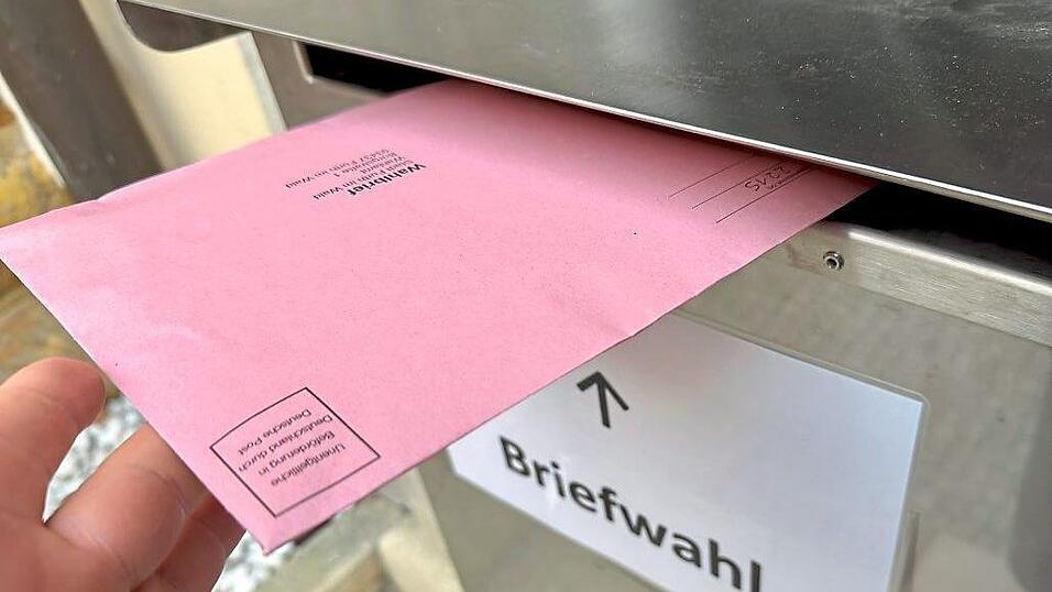Der extra f&uuml;r die Wahl eingerichtete zweite Rathaus-Briefkasten war in den vergangenen Tagen immer gut gef&uuml;llt.