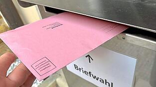 Der extra f&uuml;r die Wahl eingerichtete zweite Rathaus-Briefkasten war in den vergangenen Tagen immer gut gef&uuml;llt.