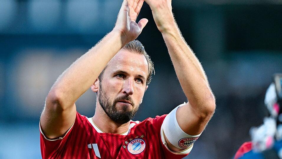 Harry Kane bewahrte den FC Bayern mit seinem Siegtor vor einem Ausrutscher in Elversberg. Harry Kane bewahrte den FC Bayern mit seinem Siegtor vor einem Ausrutscher in Elversberg.