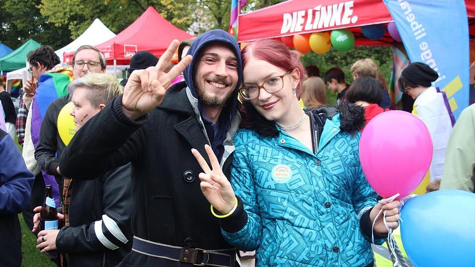 In Landshut fand am Samstag der Christopher Street Day statt.