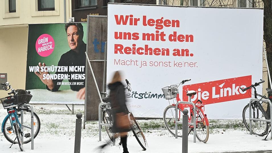 Die Linke steigt laut einer aktuellen Umfrage deutlich in der Wählergunst. (Archivbild) Die Linke steigt laut einer aktuellen Umfrage deutlich in der Wählergunst. (Archivbild)
