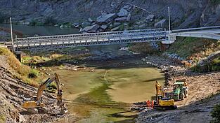 Aufbauarbeiten nach der Ahrtal-Flut. Hochwasser hemmen die wirtschaftliche Entwicklung. (Archivbild) Aufbauarbeiten nach der Ahrtal-Flut. Hochwasser hemmen die wirtschaftliche Entwicklung. (Archivbild)