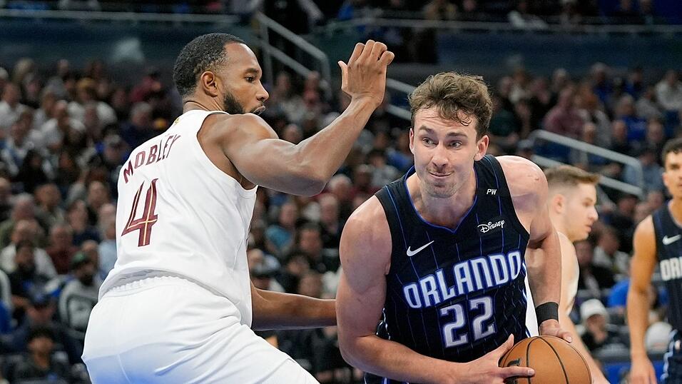 Franz Wagner (r) und Orlando gingen gegen Cleveland unter.