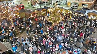 Der Nikolausmarkt war bestens besucht.