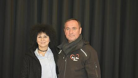 Peter Gregor und Anna Fuhrl&auml;nder besichtigten den B&uuml;rgersaal als Auff&uuml;hrungsort f&uuml;r das Benefizkonzert am 31. Oktober.