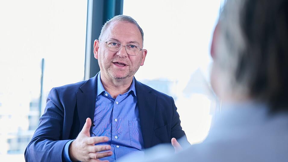 Verdi-Chef Frank Werneke: &laquo;Es ist da eine sehr k&auml;mpferische Stimmung.&raquo;