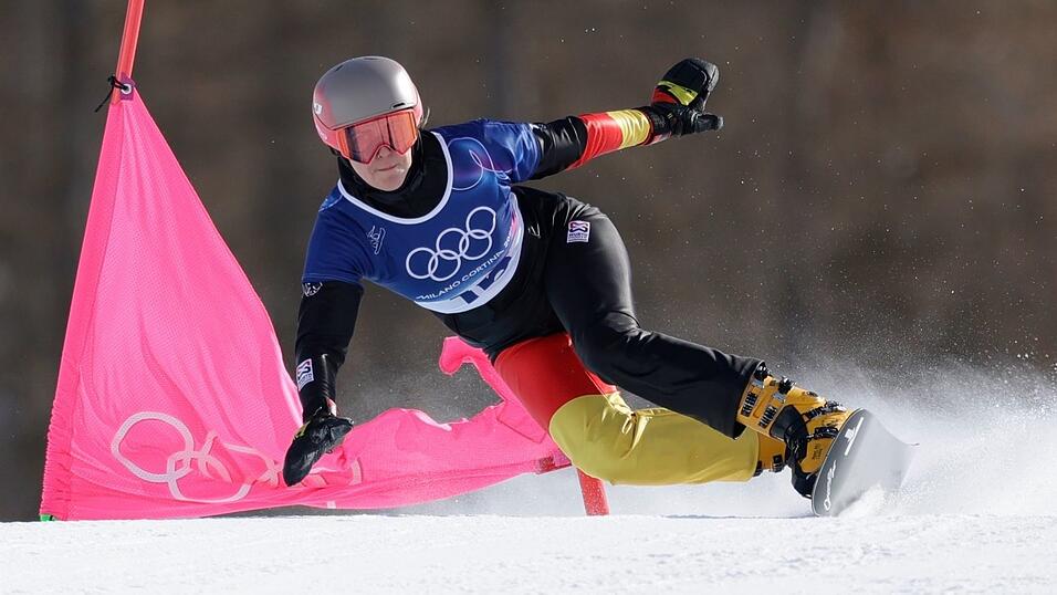 Cheyenne Loch im Einsatz bei den Olympischen Winterspielen in Livigno. (Archivbild)