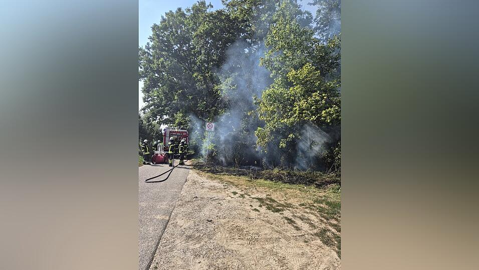Der Brand in Niederaichbach war schnell gelöscht. Der Brand in Niederaichbach war schnell gelöscht.