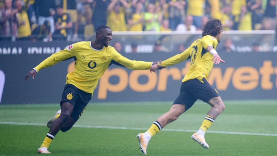Serhou Guirassy (l) und F&aacute;bio Silva harmonierten pr&auml;chtig.