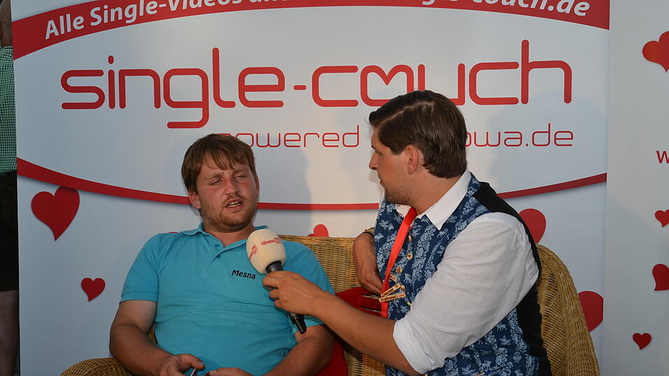 Die Single- und Liebes-Couch am Samstag, 9.. August. (Foto: Raphaela Landherr)
