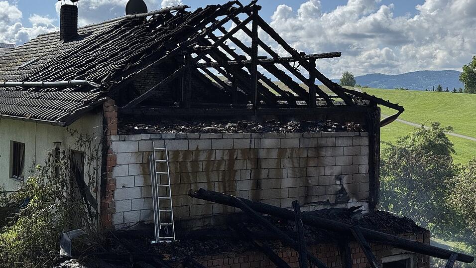 Auch das Haus ist betroffen