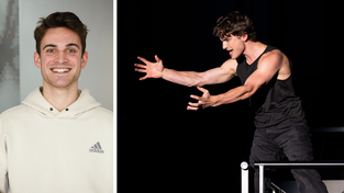 Eigentlich immer gut gelaunt, je nach Rolle aber auch mal grimmig: Musical-Darsteller Rinus Render.