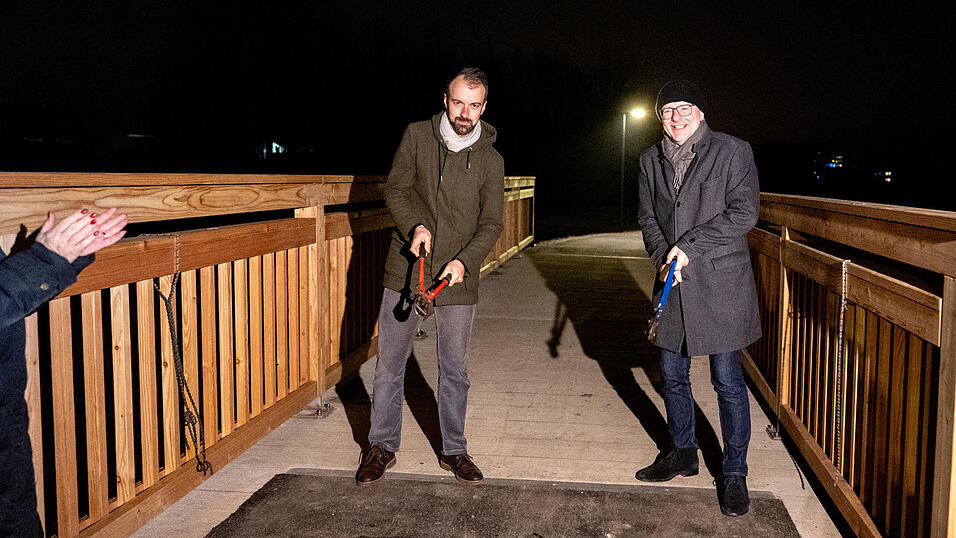 Der Radweg ist freigegeben.