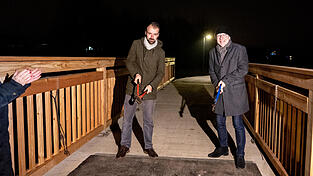 Der Radweg ist freigegeben.