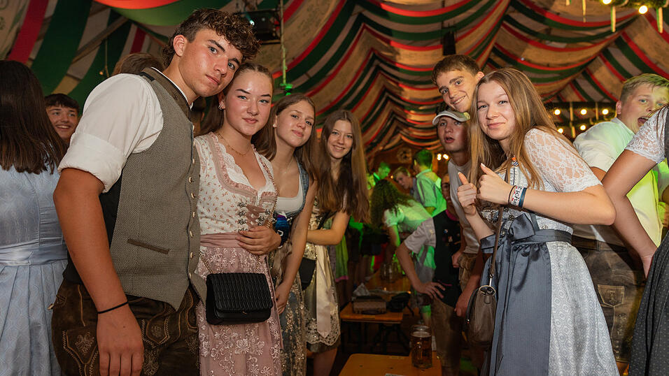 Die Partybilder vom Montag, 21. August 2023, aus dem Festzelt Weckmann.