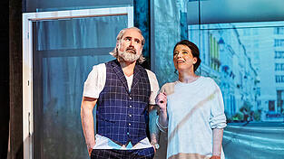 Stefan Lehnen und Katja Amberger in 'Alles was Sie wollen' im Kleinen Theater in Landshut