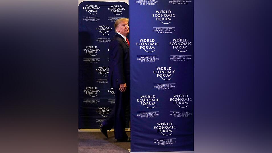 In seiner ersten Amtszeit nahm Trump als erster US-Präsident am WEF teil. (Archivbild)