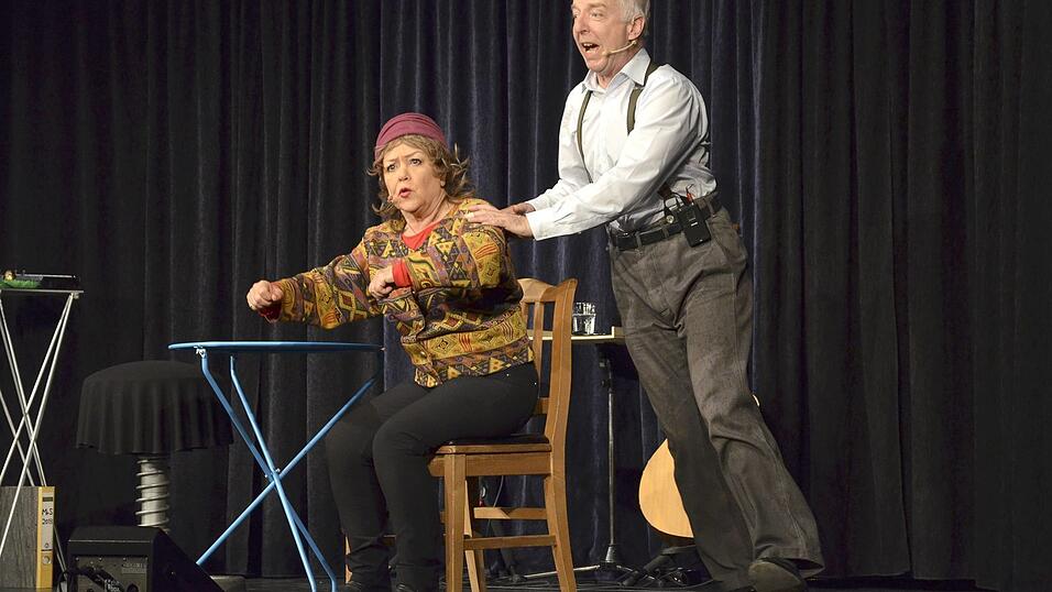 Claudia Schlenger und Hanns Meilhammer stehen seit mehr als 40 Jahren auf der Bühne. Claudia Schlenger und Hanns Meilhammer stehen seit mehr als 40 Jahren auf der Bühne.