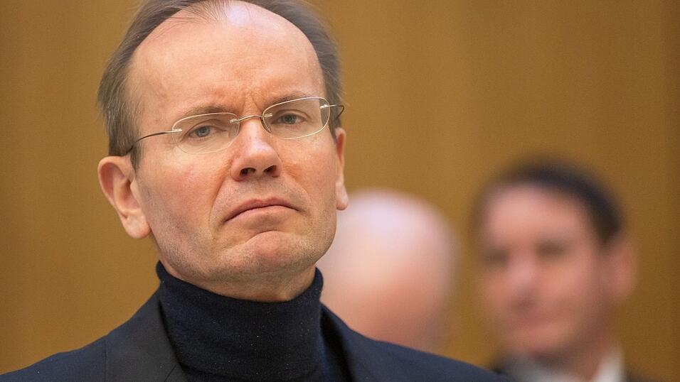 Der frühere Wirecard-Vorstandschef Markus Braun am zweiten Verhandlungstag im Gerichtssaal in München.
