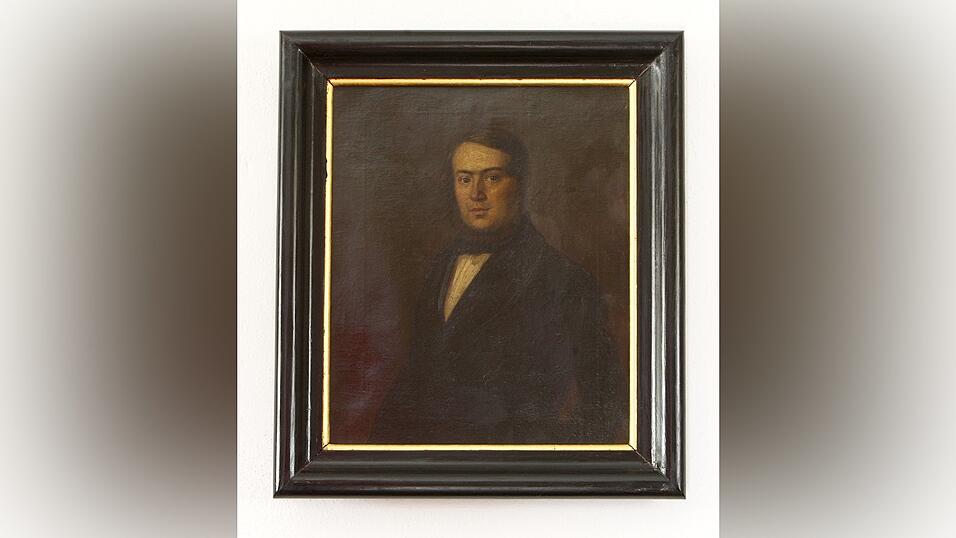 Johann Baptist von Zabuesnig, Gemälde um 1846 Johann Baptist von Zabuesnig, Gemälde um 1846