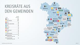 Die Ballungsräume um Kelheim, Mainburg und Abensberg sind auf der Karte deutlich zu erkennen. Die Ballungsräume um Kelheim, Mainburg und Abensberg sind auf der Karte deutlich zu erkennen.