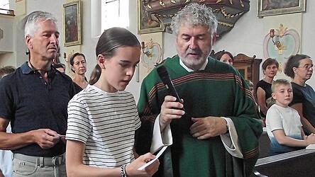 Mit den Familiengottesdiensten holte Pfarrer Johannes Hofmann Familien mit Kindern in die Kirche.