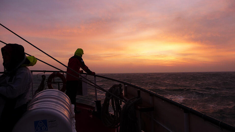 Sonnenuntergang. Sonnenuntergang.