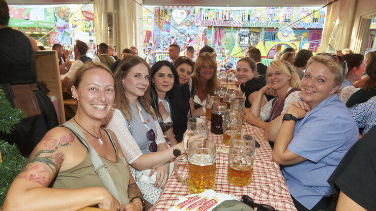 Die Partybilder vom Montag, 14. August 2023, aus dem Festzelt Lechner.