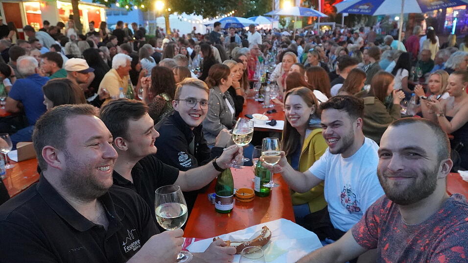 Eindr&uuml;cke vom Weinfest in Landau.