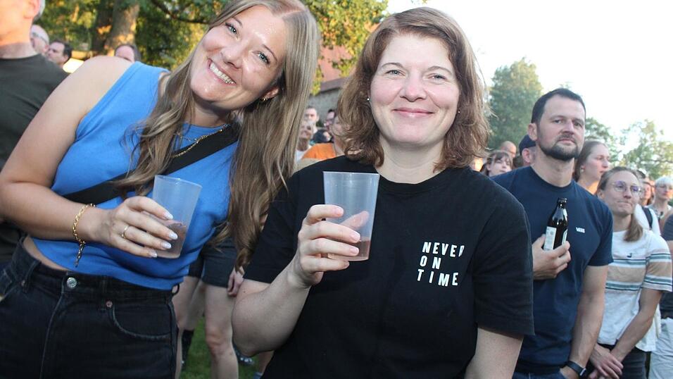 Die Landshuterinnen und Landshuter feierten beim LaSoNa-Openair.