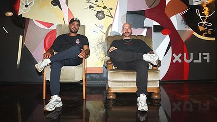 Momo Joel (links) und Niclas Bruckmoser planen den Relaunch des Flux am 19. September.