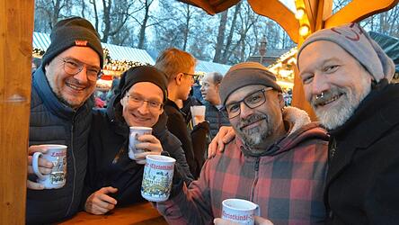 Am Sonntag war am Landshuter Christkindlmarkt einiges los.