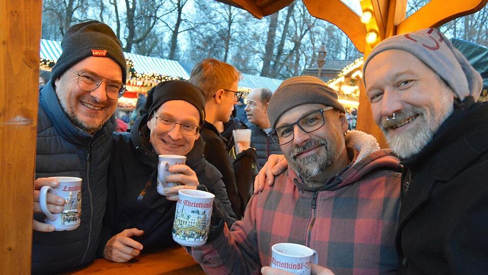 Am Sonntag war am Landshuter Christkindlmarkt einiges los.