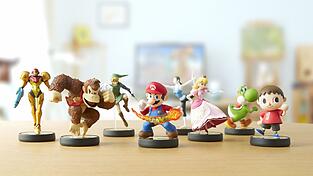 Nostalgie und Spielspaß versprechen neben den 'Amiibo' von Nintendo ...