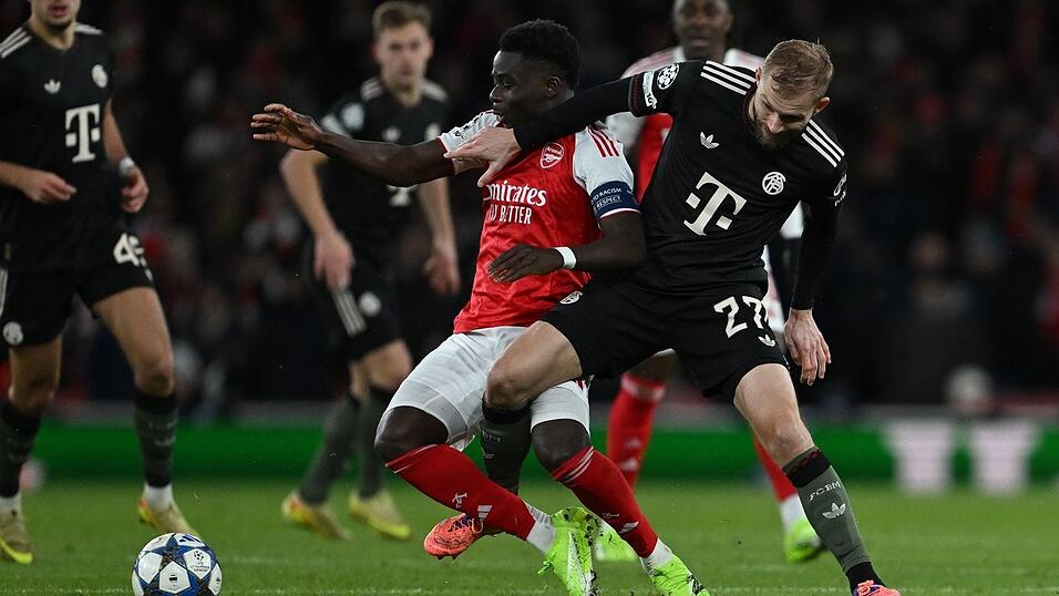 Der FC Bayern war zum Spitzenspiel in London zu Gast.