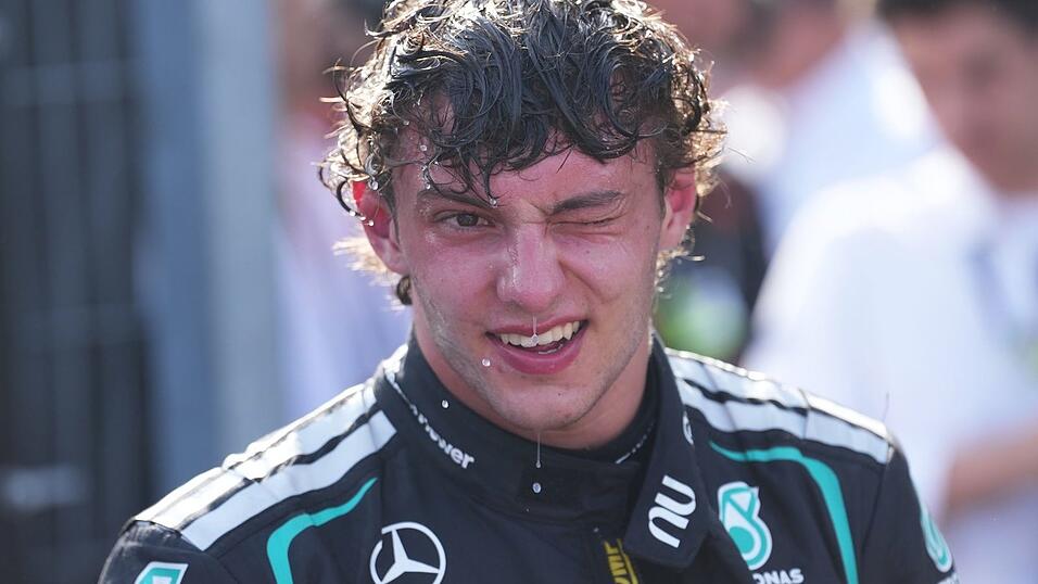 Kimi Antonelli will die Konkurrenz nach der Sommerpause wieder nass machen. Kimi Antonelli will die Konkurrenz nach der Sommerpause wieder nass machen.