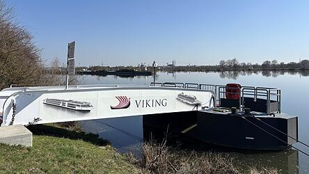 2017 baute die Reederei Viking Technical GmbH westlich der Schleuse Anlegestellen f&uuml;r bis zu sieben Kabinenschiffe gleichzeitig.