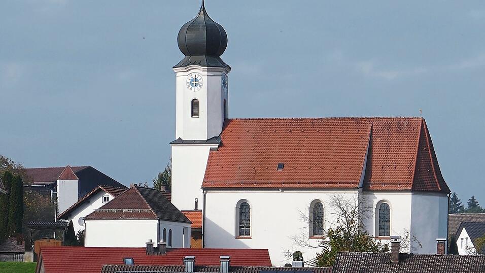 Die Filialkirche St. Mauritius Welchenberg von Süden Die Filialkirche St. Mauritius Welchenberg von Süden
