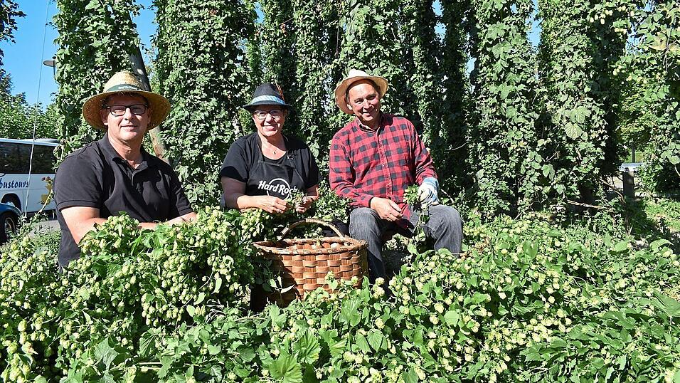 Drei B&uuml;rgermeister am Werk: Helmut Fichtner, zweite B&uuml;rgermeisterin Hannelore Langwieser und dritter B&uuml;rgermeister Konrad P&ouml;ppel (v.l.)