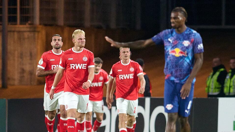 Nach nicht einmal zehn Minuten ging Außenseiter Essen gegen Leipzig mit 1:0 in Führung. Nach nicht einmal zehn Minuten ging Außenseiter Essen gegen Leipzig mit 1:0 in Führung.