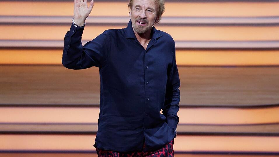 Entertainer Thomas Gottschalk. Entertainer Thomas Gottschalk.