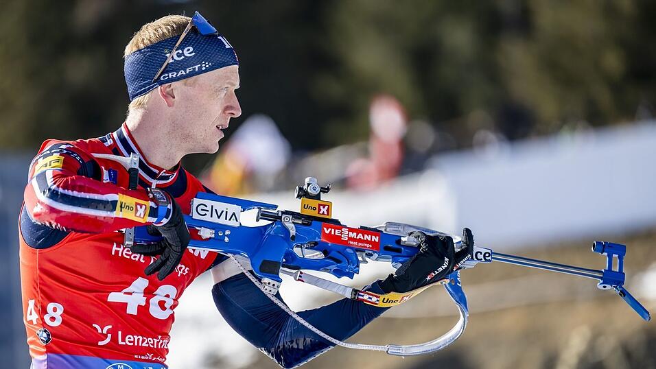 Überragte mal wieder alle: Der neue Rekordweltmeister Johannes Thingnes Bö.