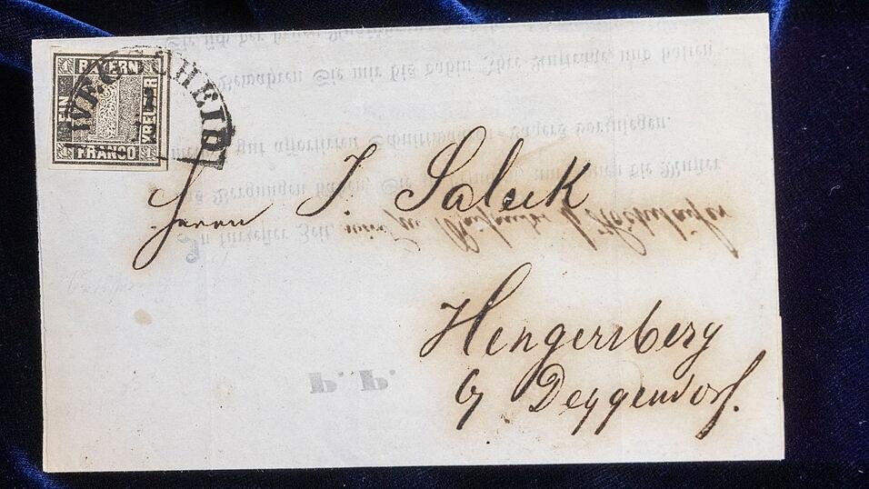 Der laut Auktionshaus einzige bekannte vollständige Ersttagsbrief der ersten Briefmarke in Deutschland. Er wurde für 440.000 Euro versteigert. Der laut Auktionshaus einzige bekannte vollständige Ersttagsbrief der ersten Briefmarke in Deutschland. Er wurde für 440.000 Euro versteigert.