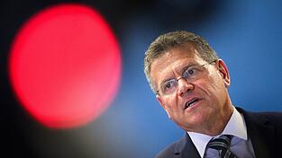 Treibt Arbeiten an möglichen Gegenmaßnahmen voran: EU-Handelskommissar Maros Sefcovic. (Archivbild)