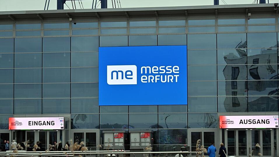 Der AfD-Bundesparteitag findet an der Messe Erfurt statt. Es werden Zehntausende Demonstranten erwartet. (Archivbild) Der AfD-Bundesparteitag findet an der Messe Erfurt statt. Es werden Zehntausende Demonstranten erwartet. (Archivbild)