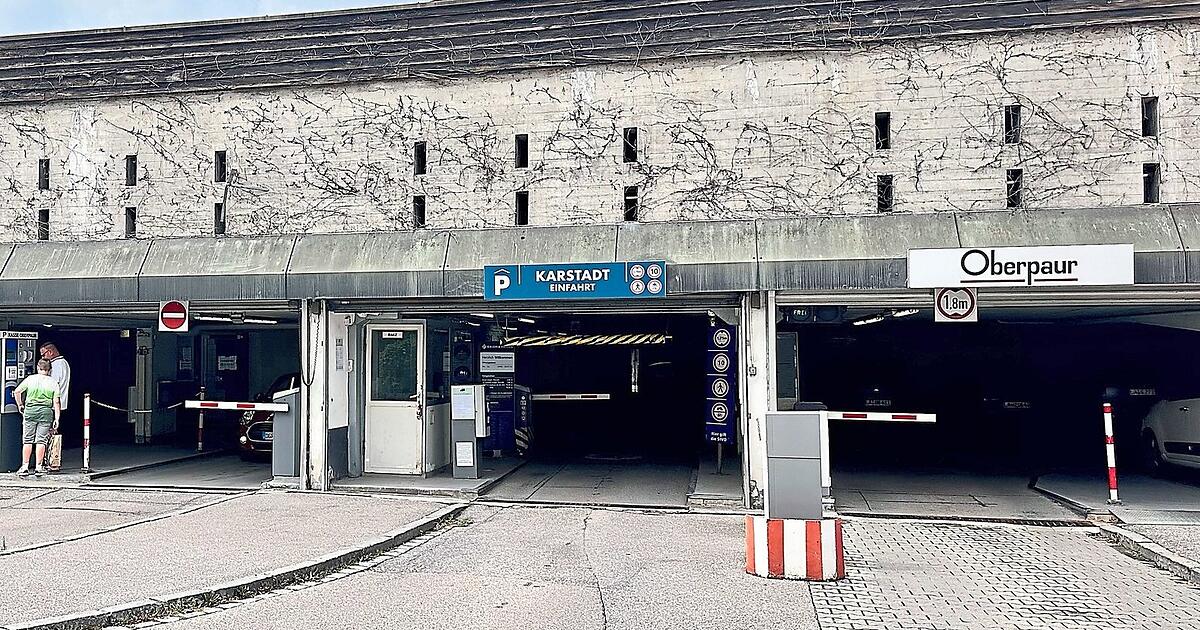 Mã¼hleninsel Parkhaus Landshut